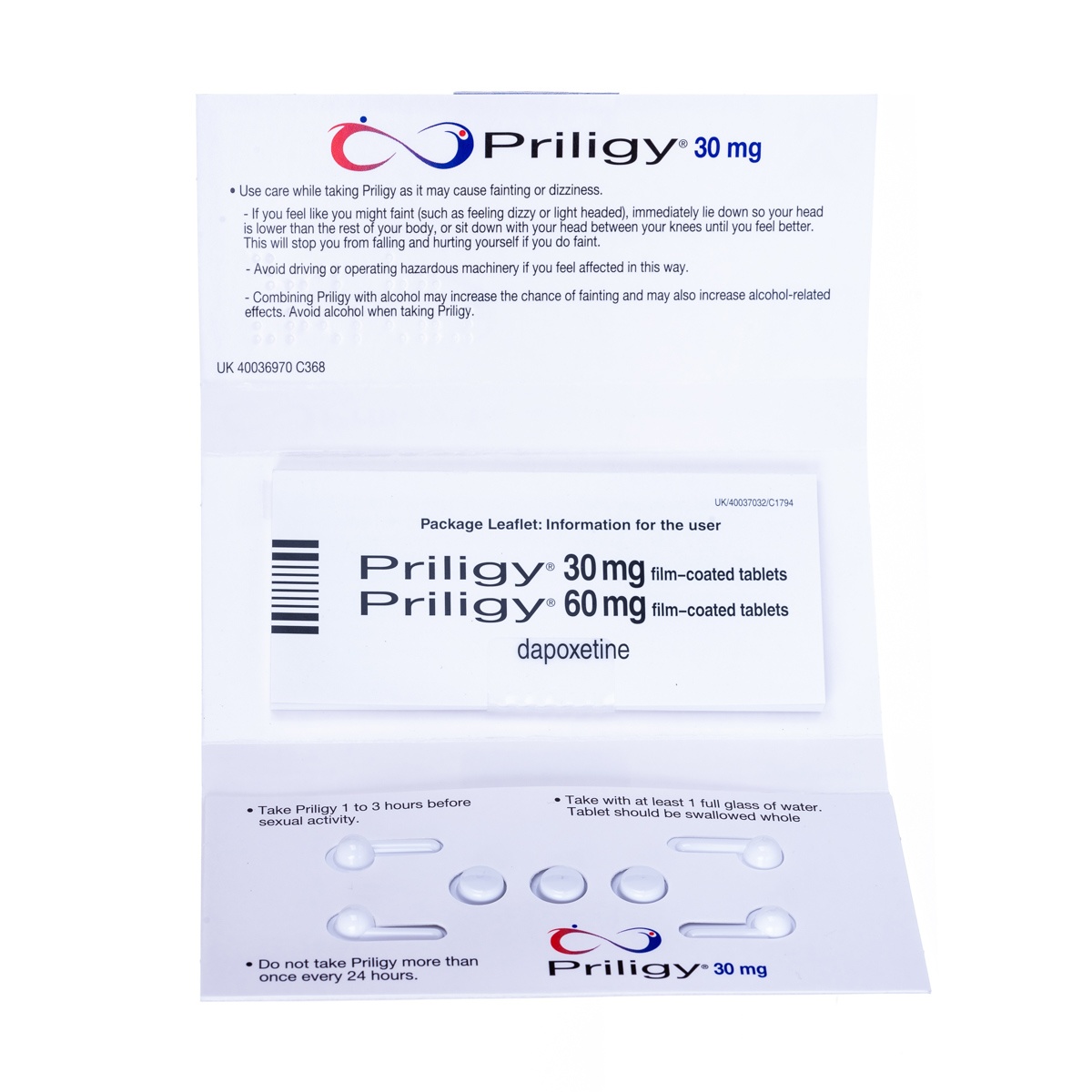 Priligy 30mg (Premature Ejaculation Pills) - Image 2