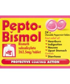 Pepto Bismol Chewable - 24 tablets
