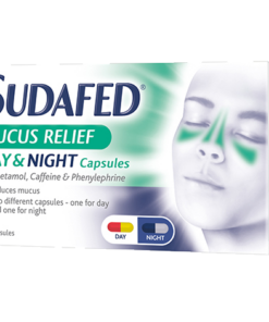 Sudafed Mucus Day & Night - 16 capsules
