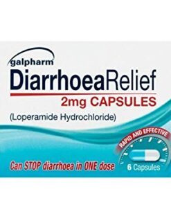 Diarrhoea Relief Loperamide 2mg - 6 capsules
