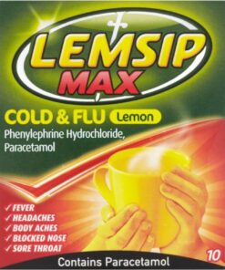 Lemsip Max Flu Lemon -10 sachets