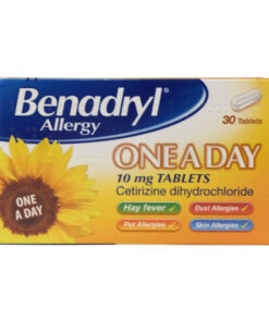 Benadryl Allergy One a Day Tablets - 30 tablets