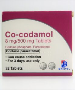 Co-codamol 8/500mg - 32 tablets