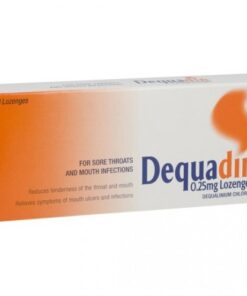 Dequadin Lozenges - 40 lozenges