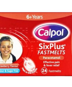 Calpol Six Plus Fast Melts - 24 tablets