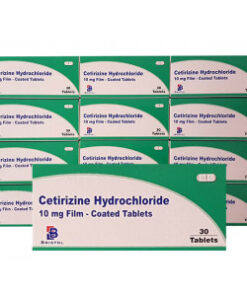 Hayfever & Allergy Cetirizine Tablets - 360 tablets (12 packs)
