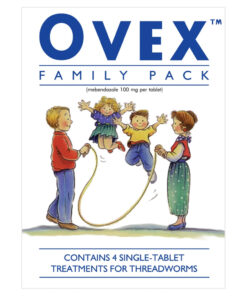 Ovex Family Pack 100mg - 4 tablets