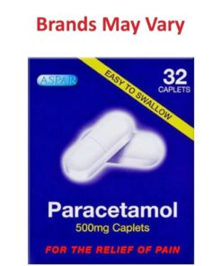 Paracetamol 500mg - 32 caplets - Image 2