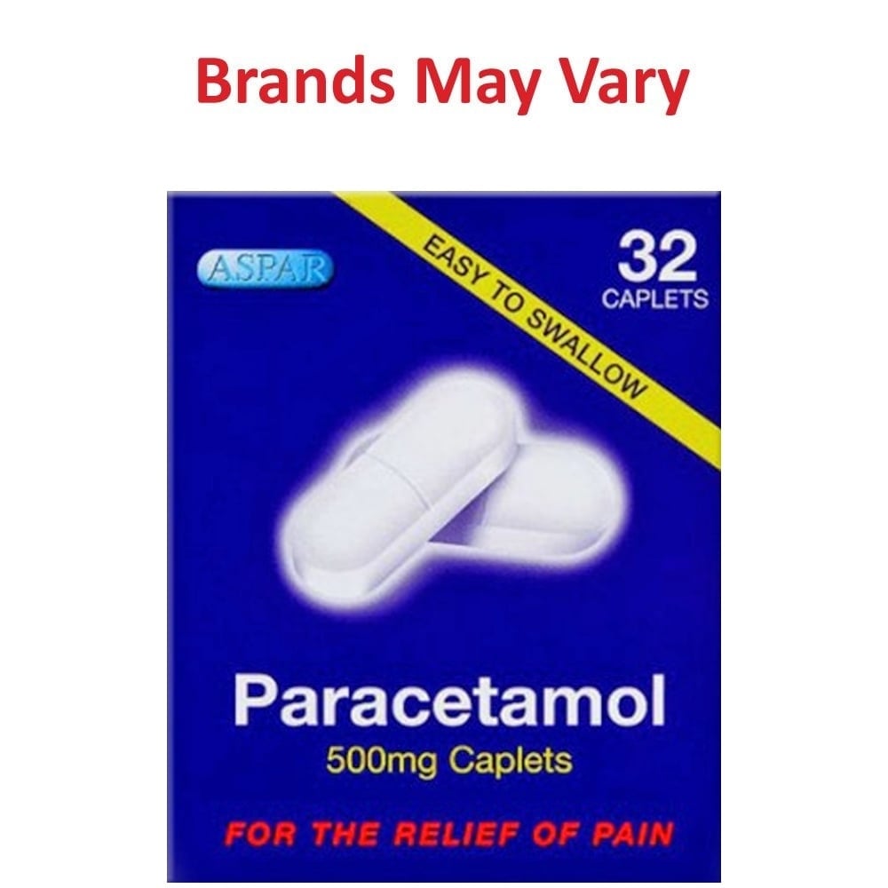 Paracetamol 500mg - 32 caplets - Image 2