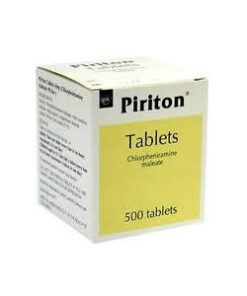 Piriton (Chlorphenamine) Antihistamine Tablets - 500 tablets - Image 2