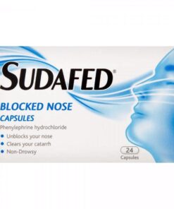 Sudafed Blocked Nose Capsules - 24 capsules