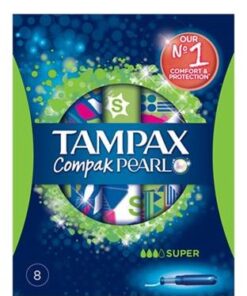 Tampax Compak Pearl Super - (8 Pack)