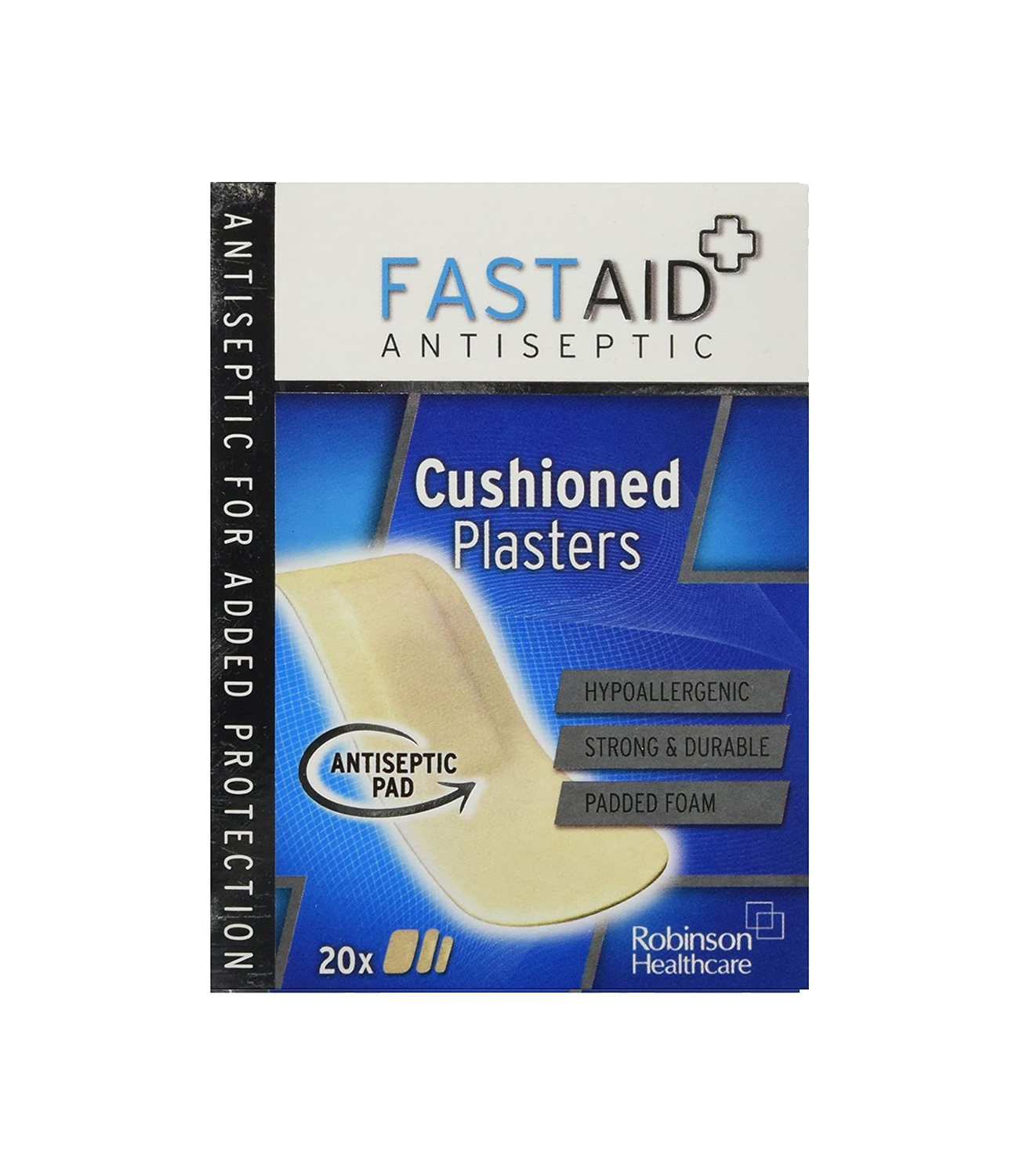 Fast Aid Cushioned 20 Plasters