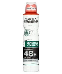 L'Oreal Paris Men Expert Sensitive Control 48H Deodorant 250ml Pack