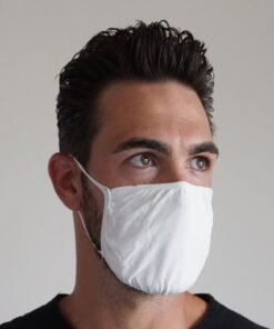 Reusable Fabric Face Mask For Adults & Teens - Pack of 2
