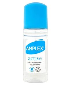 Amplex Antiperspirant Roll On Active 50ml Pack