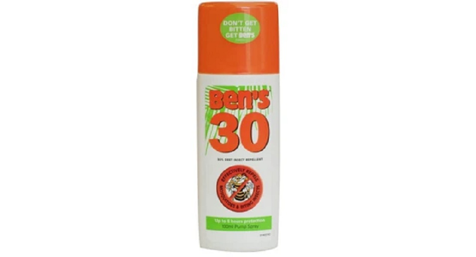Bens 30 Insect Repellent Spray 100ml Pack