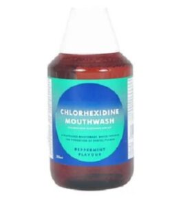 Chlorhexidine Gluconate Mouthwash (peppermint) 300ml Pack