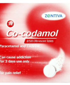 Co-codamol 8/500mg - 32 Effervescent tablets