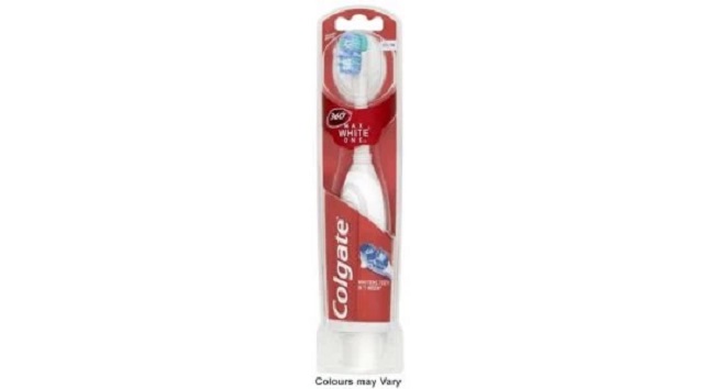 Colgate Max White One Battery Power Medium Toothbrush