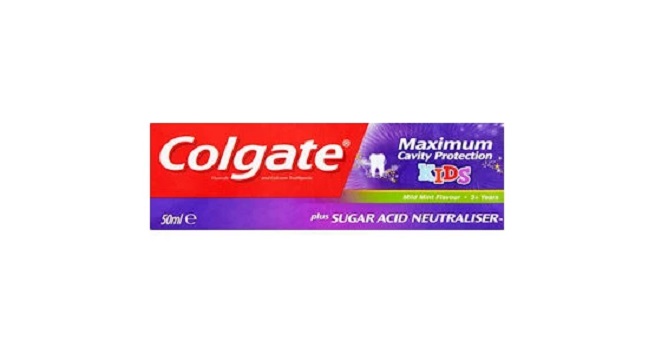 Colgate Maximum Cavity Protection Kids Toothpaste 50ml Pack