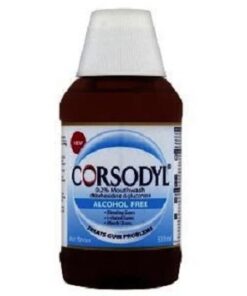 Corsodyl Alcohol-free Mouthwash 300ml Pack