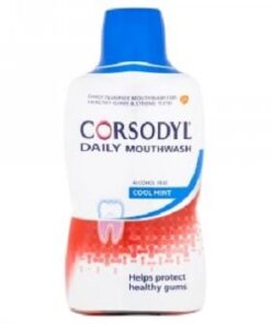 Corsodyl Daily Coolmint Mouthwash Alcohol Free 500ml Pack