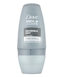 Dove For Men Antiperspirant Roll On Invisible Dry 50ml Pack