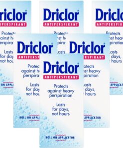 Driclor Solution 20% Six Pack 60mlx6 Pc Pack
