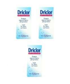 Driclor Solution 20% Triple Pack 60mlx3Pc Pack