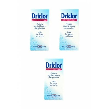 Driclor Solution 20% Triple Pack 60mlx3Pc Pack