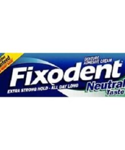 Fixodent Neutral Flavoured Denture Adhesive Cream 40ml Pack