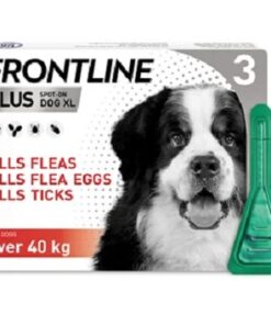 Frontline Plus Spot On Extra Large Dog Pipettes Pack of 3 Pc