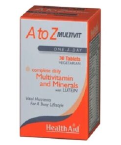 HealthAid A to Z Multivitamin and Minerals Tablets Pack of 30