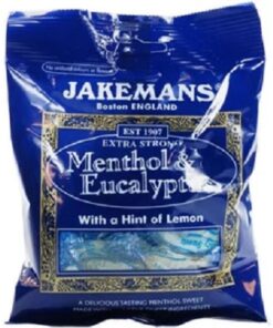 Jakemans Cough Sweets Menthol & Eucalyptus 73g