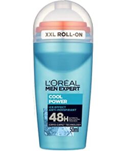 L'Oreal Paris Men Expert Cool Power 48H Anti-Perspirant Roll-On 50ml Pack
