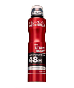 L'Oreal Paris Men Expert Stress Resist 48H Anti-Perspirant Deodorant 250ml Pack