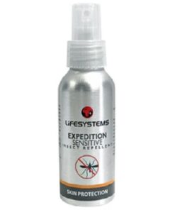 Lifesystems Expedition Sensitive DEET Free Insect Repellent 100ml Pack