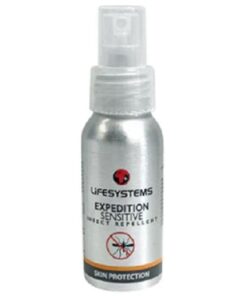 Lifesystems Expedition Sensitive DEET Free Insect Repellent 50ml Pack