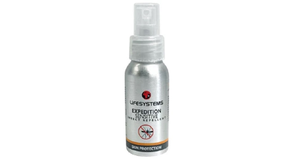 Lifesystems Expedition Sensitive DEET Free Insect Repellent 50ml Pack