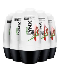 Lynx Africa Anti-Perspirant Deodorant Roll-On 6Pc Pack 50ml