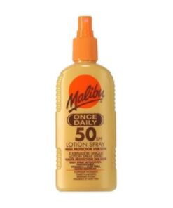 Malibu Once Daily Lotion SPF50 200ml Pack
