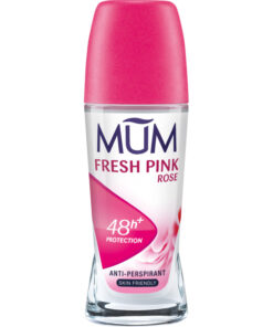 Mum Fresh Pink Rose Roll-On Deodorant 50ml  Pack