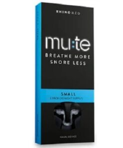 Mute Nasal Device Dilator Small. Breathe More, Snore Less (Pack of 3, 30 night supply) Set