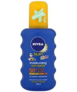 Nivea Childrens Coloured Sun Spray SPF50+ 200ml Pack