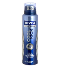 Nivea For Men Cool Kick Deodorant Spray 150ml Pack