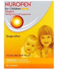 Nurofen For Children Orange Flavoured Sachets 5ml Pack of 8