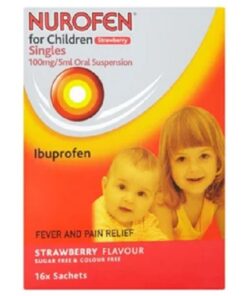 Nurofen For Children Sachets Strawberry 5ml Pack of 16