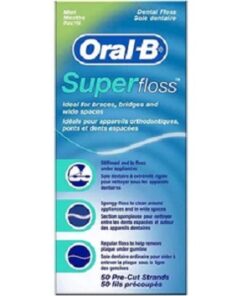Oral B Superfloss Mint Pack of 50 Pc