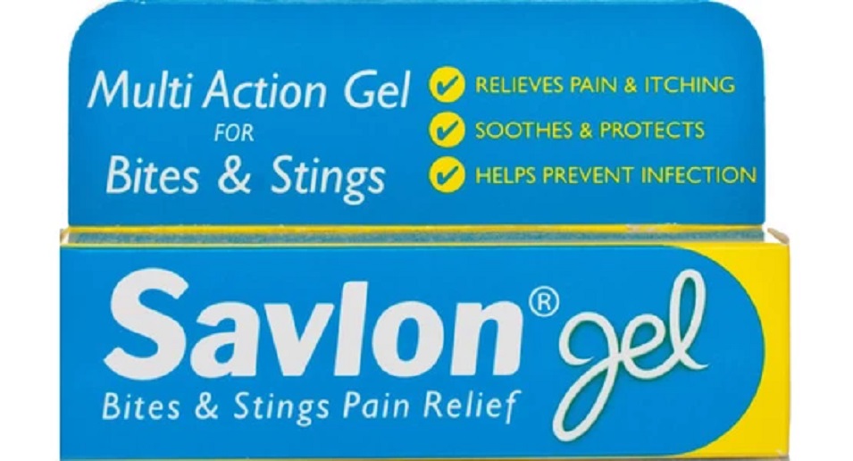 Savlon Bites & Stings Pain Relief Gel 20g Pack